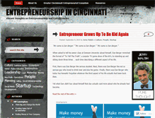 Tablet Screenshot of cincyentre.com